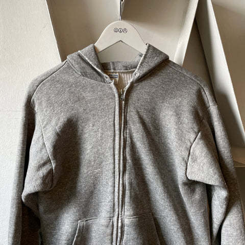 70’s Healthknit Thermal Lined Zip Hoodie - Large