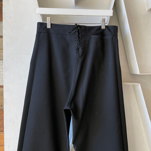 60’s Wool Sailor Trousers - 31" x 30”