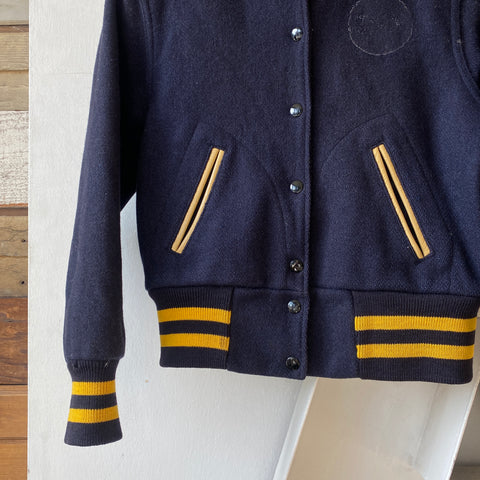 60's Lasley Knitting Co Varsity Jacket - Small
