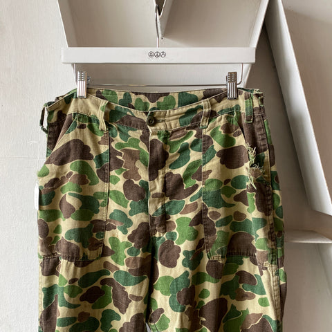 70's Ranger Camo Pants - 33” x 28”