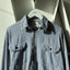 80’s Key Half Zip Work Shirt - Large