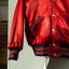 50's Reversible Wool & Satin Varsity Jacket - Medium