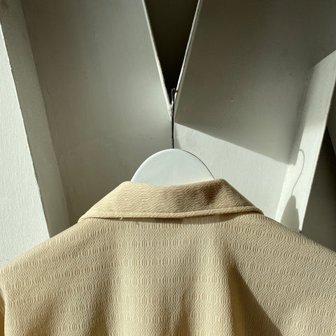 70's Montgomery Ward Sheer Button Up - Medium