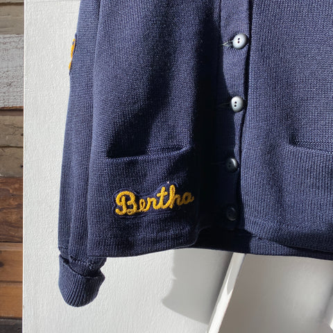 60's Collegiate Cardigan - Small