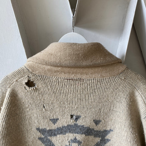 70’s Pendleton Western Cardigan - XL