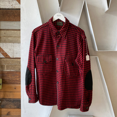 40’s Chippewa Wool Plaid Flannel - Large