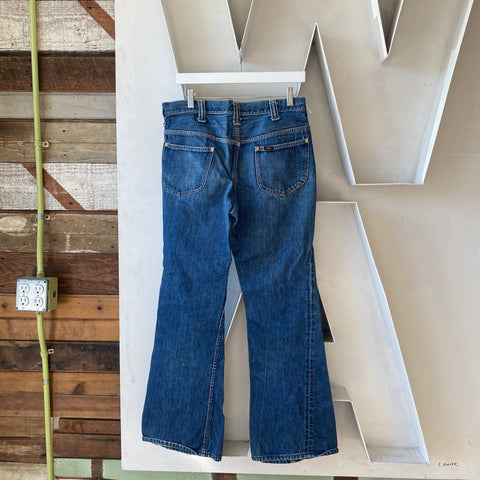 70's Dark Flared Lee’s - 32” x 31”