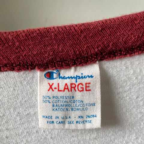 80’s Champion LA Olympics Ringer Tee - XL