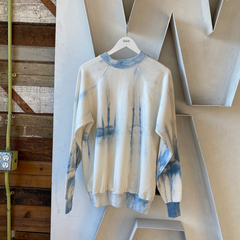 80's Dyed Raglan Sweatshirt - XL