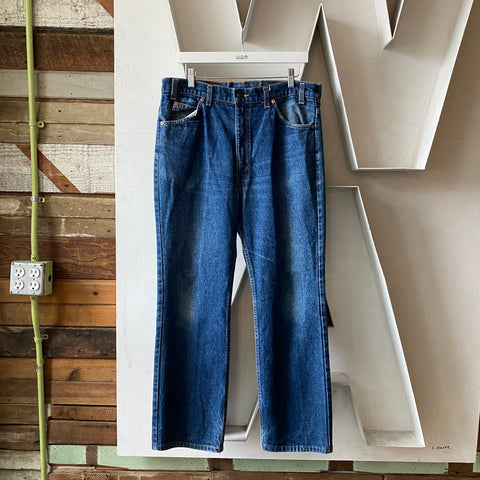 80's Orange Tab 517 - 34” x 28.5”