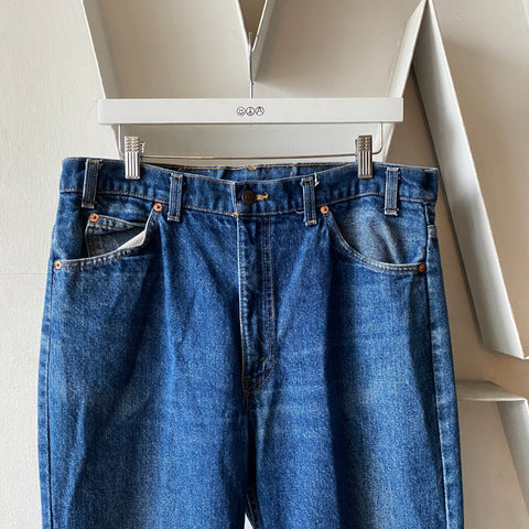 80's Orange Tab 517 - 34” x 28.5”