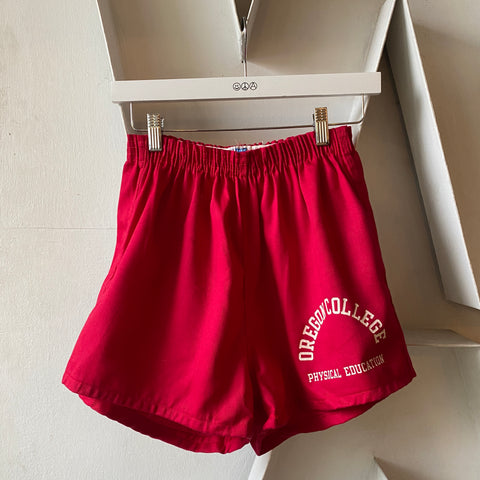 70's Blue Bar Gym Shorts - Large