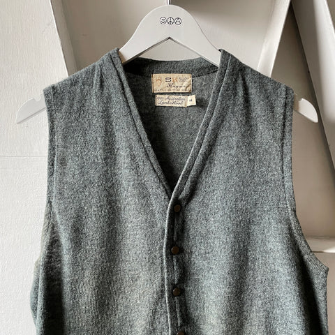 50’s Penguin Lambs Wool Vest - Medium