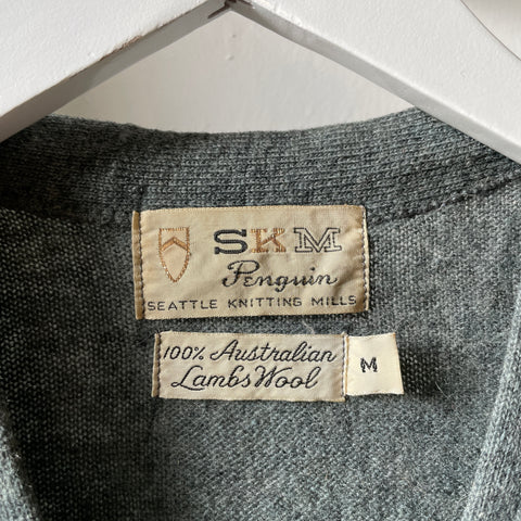 50’s Penguin Lambs Wool Vest - Medium