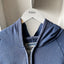 70’s Faded Thermal Lined Zip Hoodie - Medium