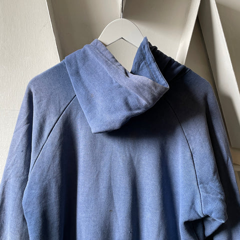 70’s Faded Thermal Lined Zip Hoodie - Medium
