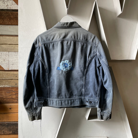 70’s Lee Faded Moleskin Trucker Jacket - Medium