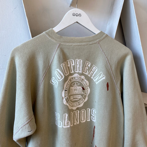 60's Southern Illinois Raglan Sweatshirt - Medium
