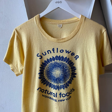 70's Sunflower Woodstock Tee - Medium