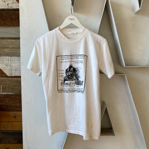 80's Lynda Barry Poodle With a Mohawk Tee - Small
