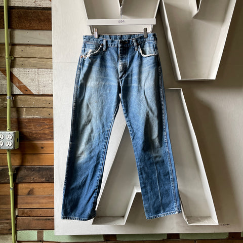 70’s Faded Wrangler Jeans - 30” x 29”