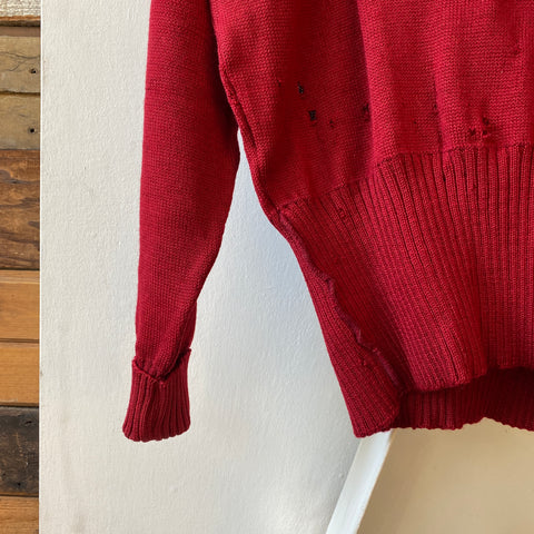 60's Dehen Collegiate Sweater - Medium