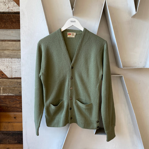 70's Mint Cardigan - Small