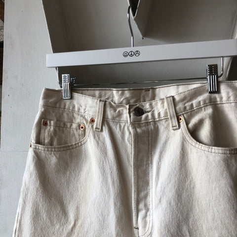 80's White Levi’s - 31” x 31”