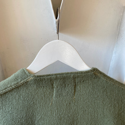 70's Mint Cardigan - Small