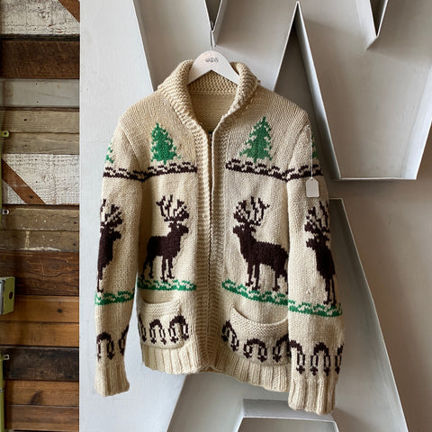 70’s Lightning Zip Cowichan - Large