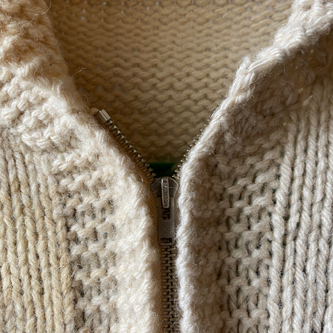 70’s Lightning Zip Cowichan - Large