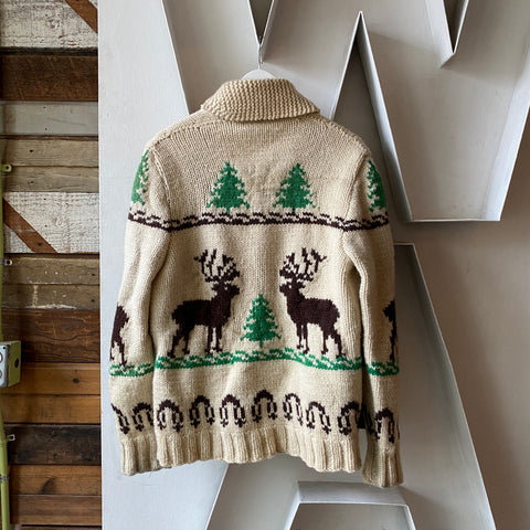 70’s Lightning Zip Cowichan - Large