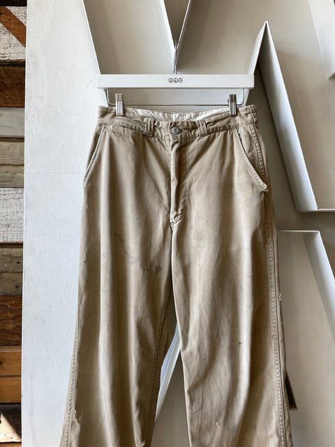 50’s Penney’s Big Mac Double Barrel Twill Chinos - 28” x 26.5”