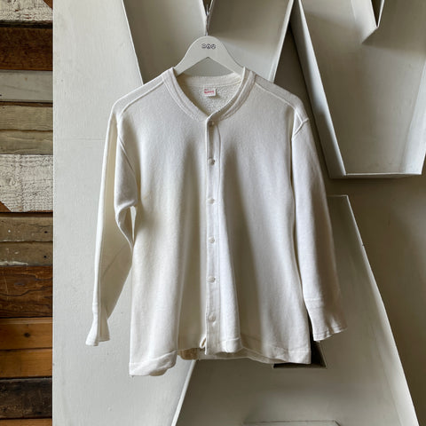 60's Embroidered Canvas Jacket - XL