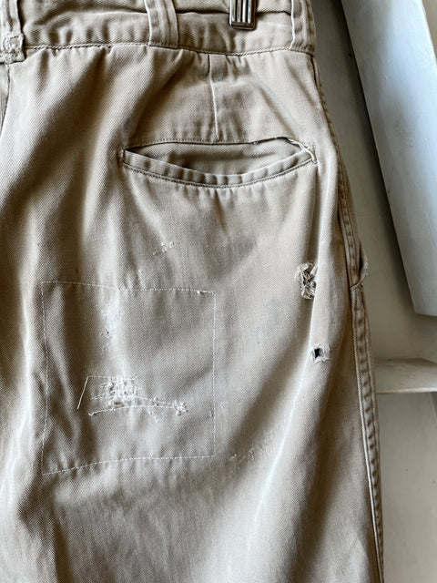 50’s Penney’s Big Mac Double Barrel Twill Chinos - 28” x 26.5”