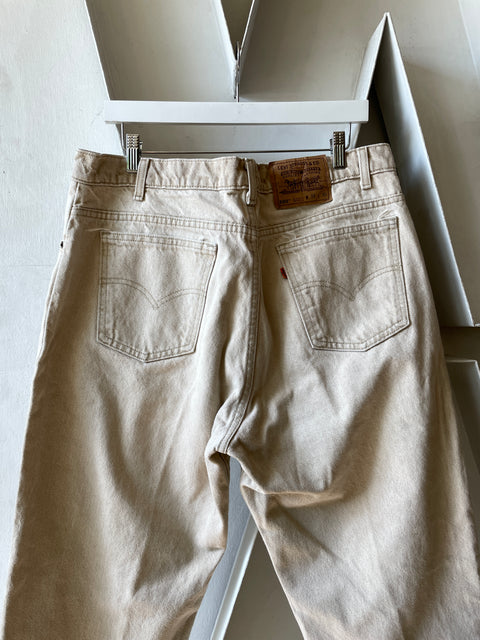 90’s Levi’s 550 Orange Tab Denim - 36” x 29”