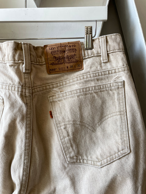 90’s Levi’s 550 Orange Tab Denim - 36” x 29”