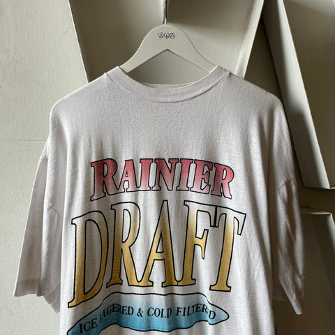 90’s Boxy Rainier Draft Tee - XL