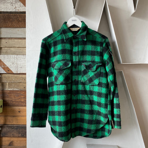 80's LL Bean Check Flannel - Large