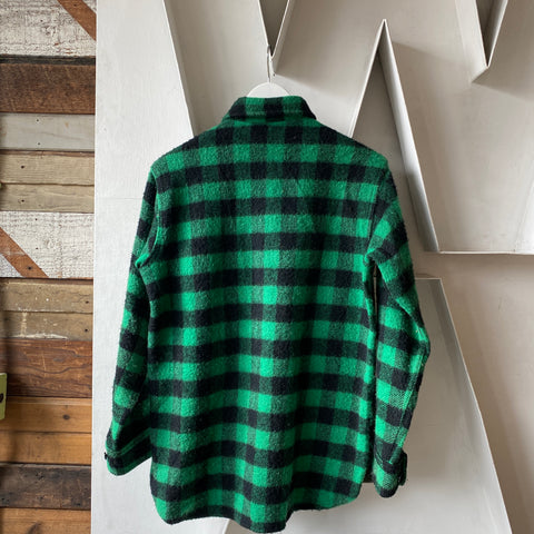 80's LL Bean Check Flannel - Large