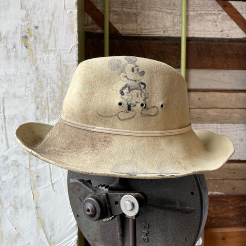 70’s Hand Drawn Mickey Hat - OS