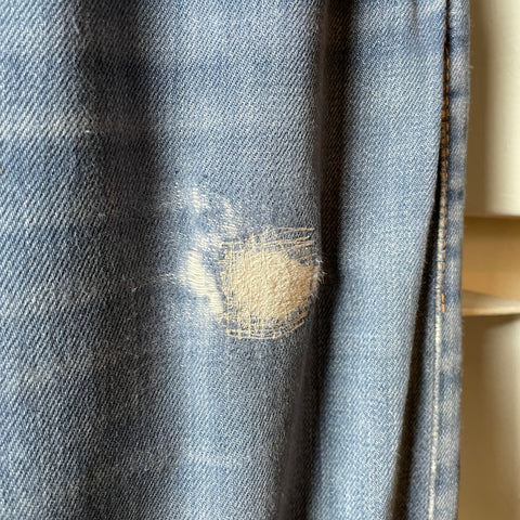 60’s Thrashed Roebucks Selvedge Denim - 32” x 30.5”