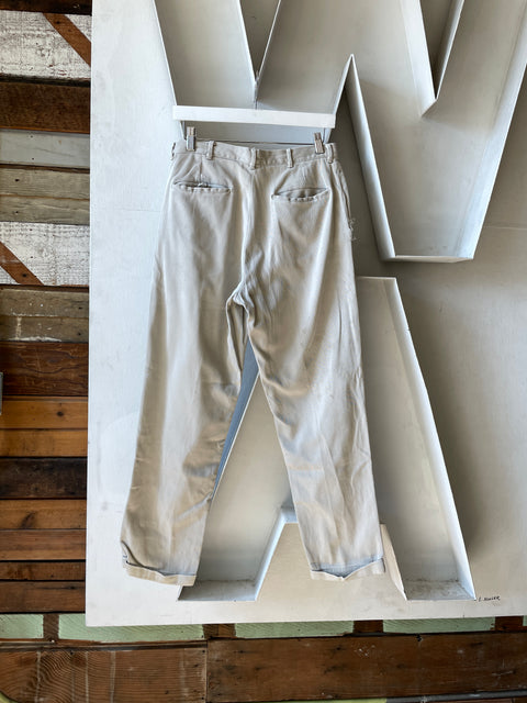 50’s Chesnee Gabardine Chinos - 28" x 27”