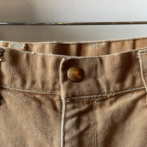 80’s Thrashed and Embellished Carhartt Dungarees - 30” x 28”