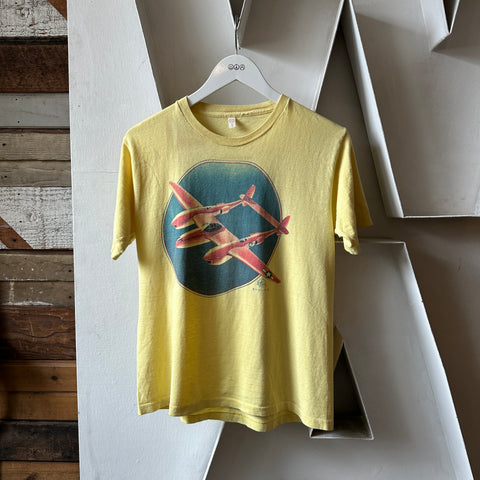 70's Kelley Mouse Airplane Tee - Medium