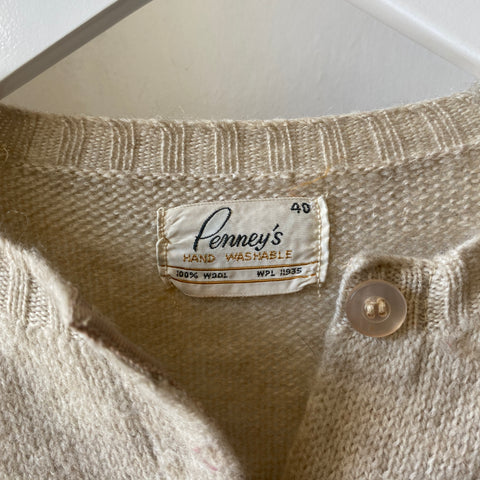 60's Penney’s Cardigan - Small