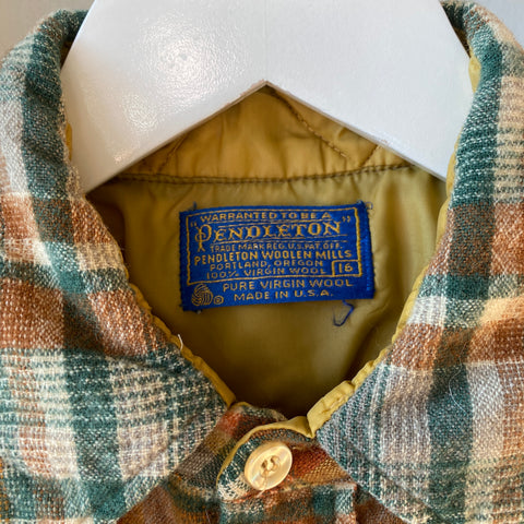 Vintage 70's Pendleton Flannel - Small