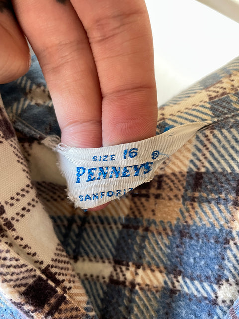 50’s Penney’s Loop Flannel - Small