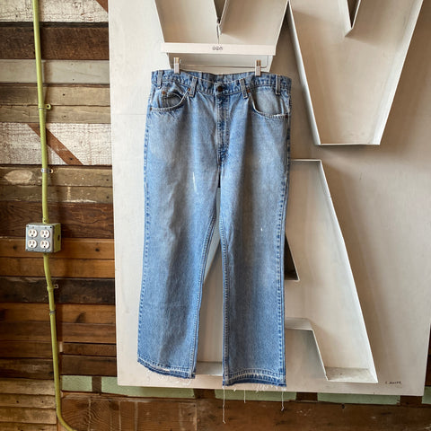 80's Levi’s Orange Tab Flares - 36” x 27.5”
