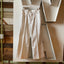 60’s Big E Levi’s White Canvas Trousers - 29.5” x 27”